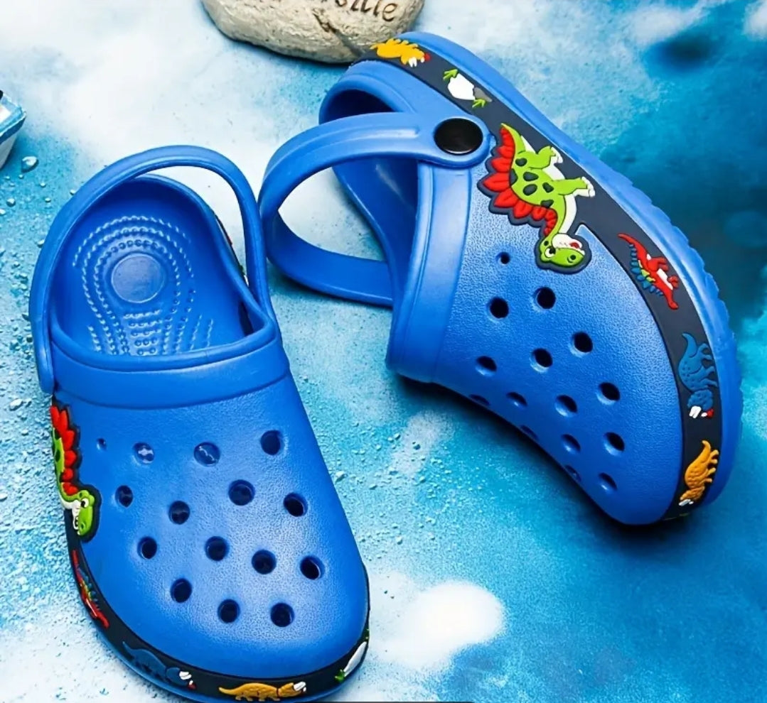 Kids Dino Clogs