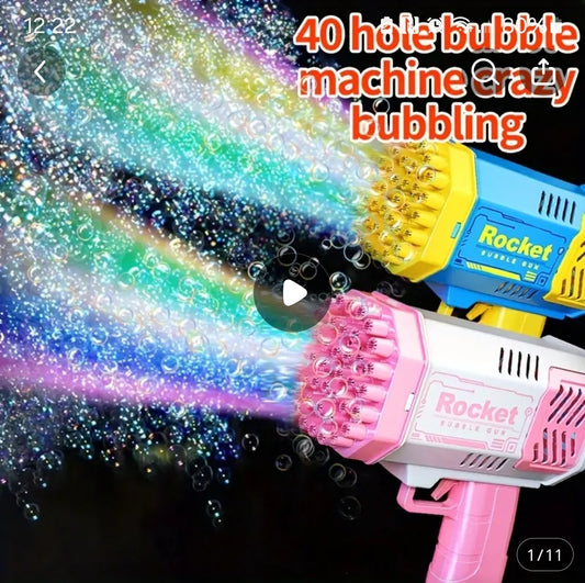 Electric Bubble Machine